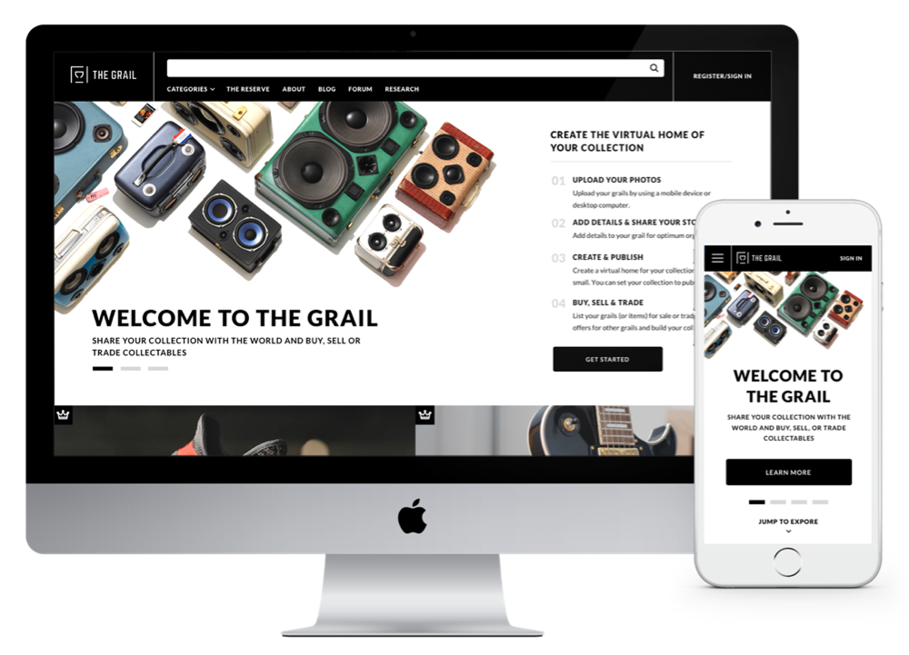 The Grail final design at launch