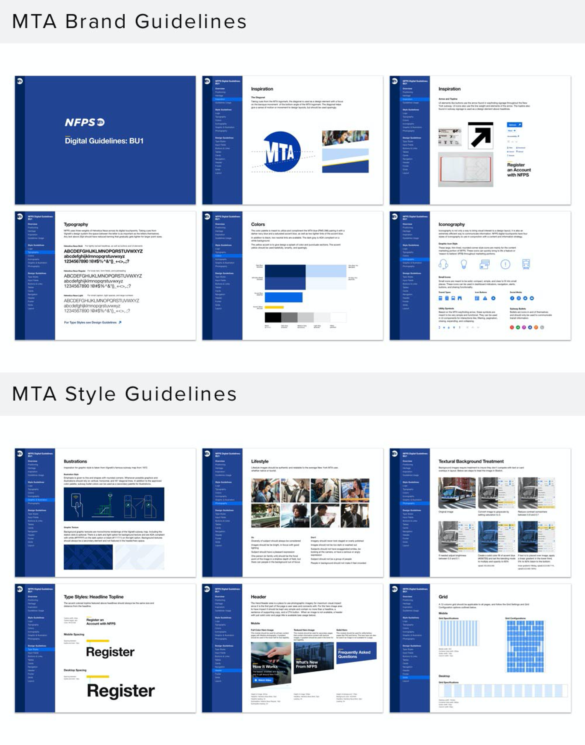 Design system documentation examples