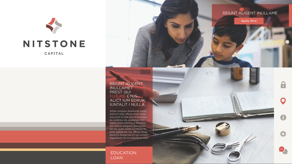 Nitstone Capital UX design